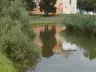 Castle and lake, Kisvárda