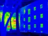 Passivhaus vs. conventional building thermogram