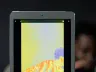 A Thermal Image on a Tablet