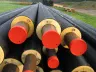 Pre-insulated bonded district heating pipes (with leak-detection wires)