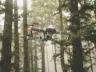 Gray and black DJI Mavic Pro quadcopter drone on mid top air near forest at daytime